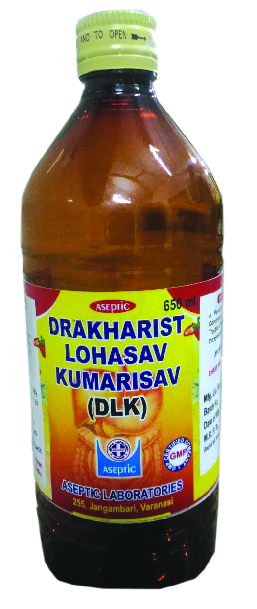 DLK (Dashamularishta, Lohasav & Kumari Asav)